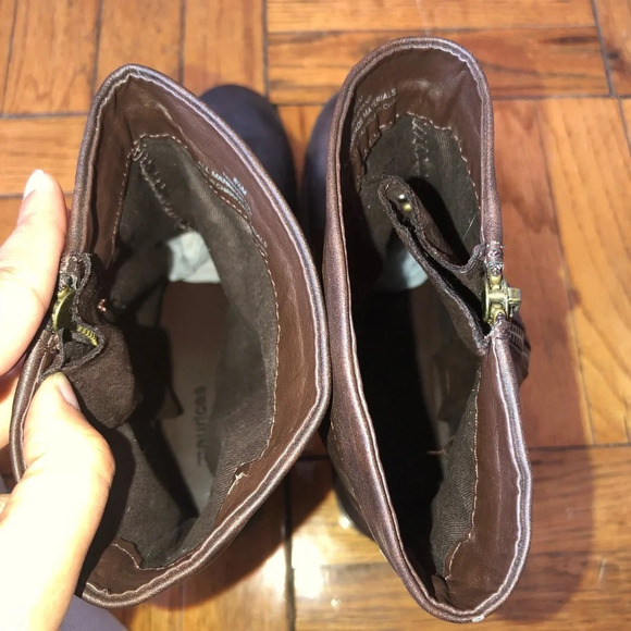 Vegan leather studded boots size 8.5 - Picture 7 of 11